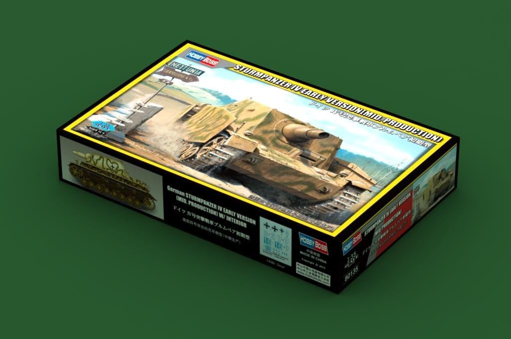 Hobby Boss 1/35 Deutscher Sturmpanzer IV, frühe Version