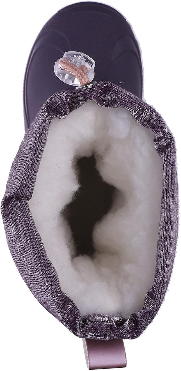 Lurchi Jungen Mädchen Fjonna Schneestiefel, Aubergine