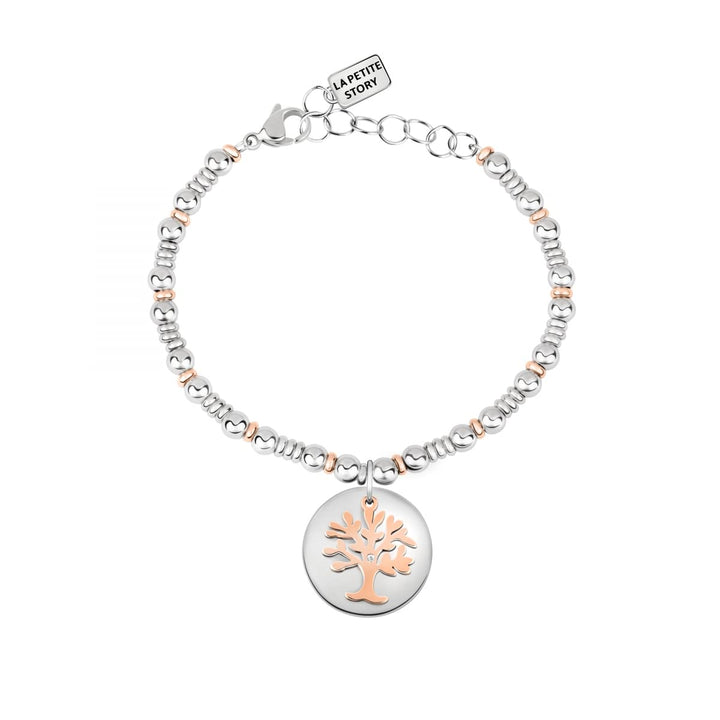 La Petite Story Bracciale da donna, Collezione LIFE STORY, in acciaio, cristalli - LPS05APY07