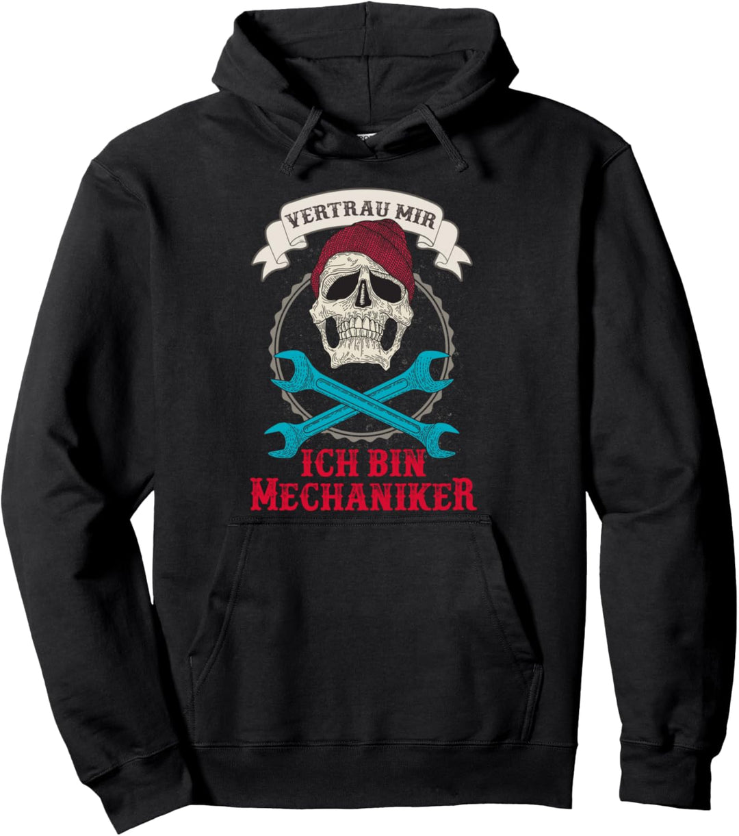 KFZ Mechaniker Schrauber Werkstatt Vertrauen Geschenk Pullover Hoodie
