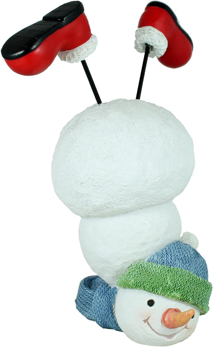colourliving Schneemann Figuren Weihnachtsfiguren für draussen Schneemann Deko versch. Motive Outdoo