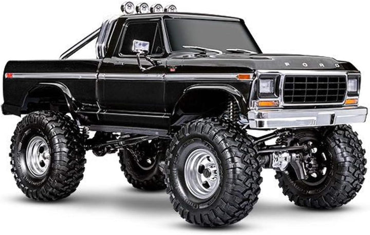 TRAXXAS Crawler TRX-4 RTR 79 Ford F150 schwarz 1/10 Brushed ohne Akku/Lader 4WD High-Trail