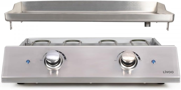 elektrische Plancha 51x36cm 2800w - DOC302