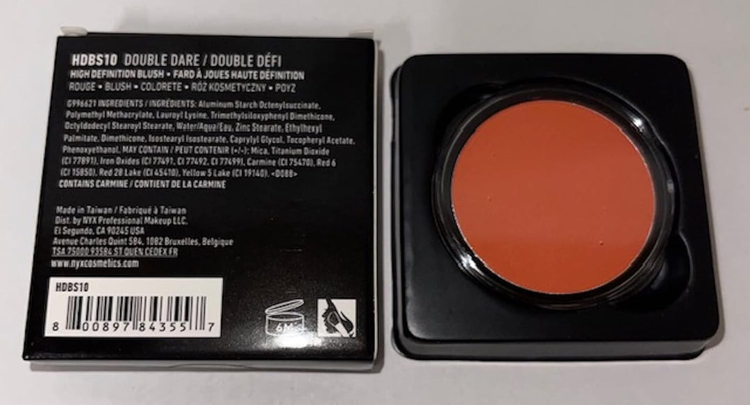 NYX High Definition Blush Singles HDBS10 Double Dare