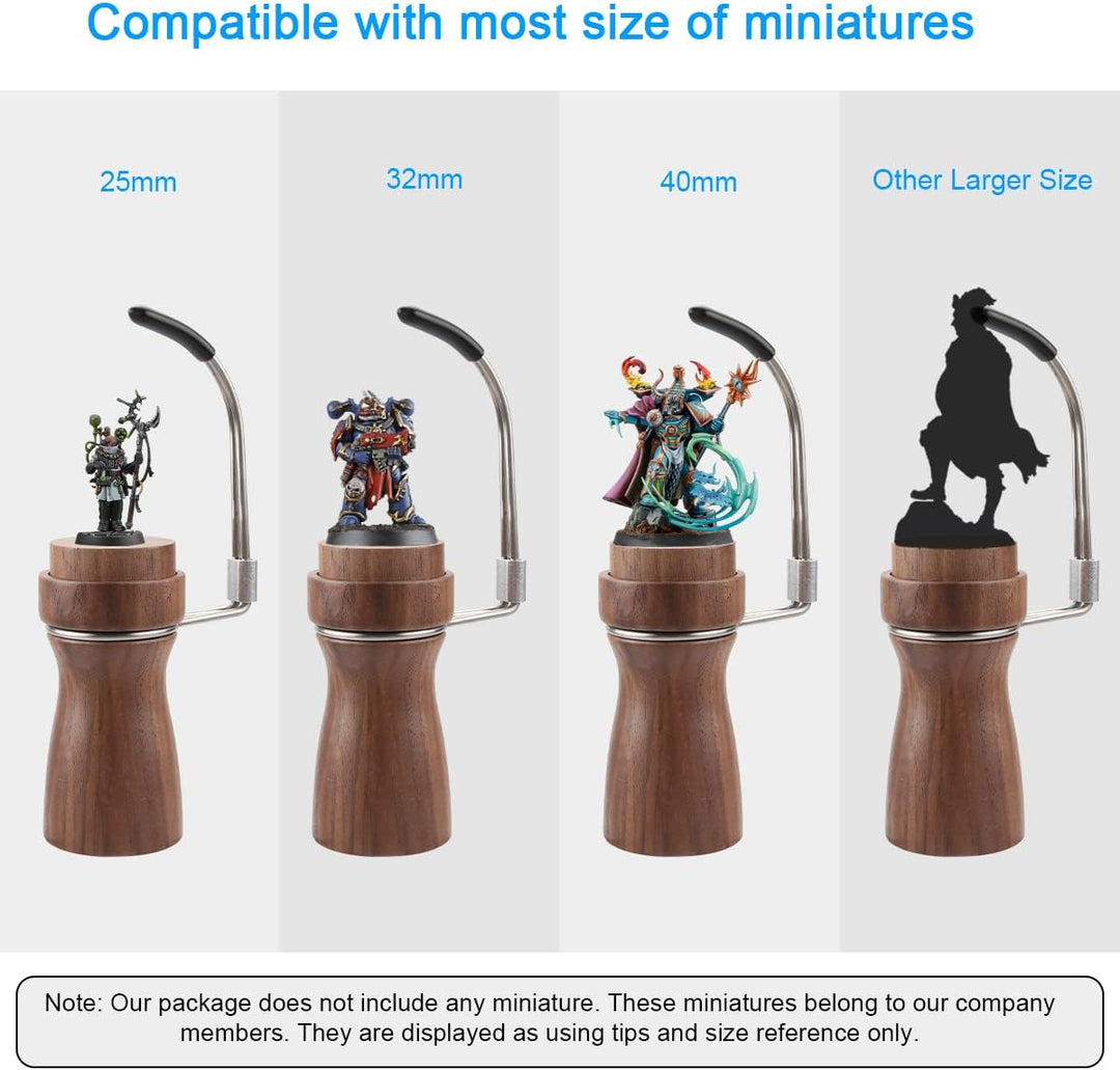 Jucoci Gemälde Griff für Mini-Statuen Gemälde Griff Kompatibel mit Warhammer, DND, Skalierungsmodell