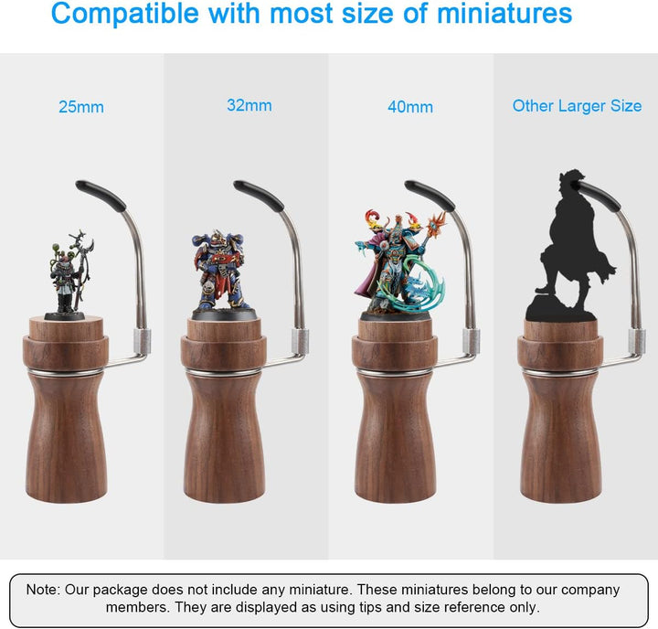 Jucoci Gemälde Griff für Mini-Statuen Gemälde Griff Kompatibel mit Warhammer, DND, Skalierungsmodell