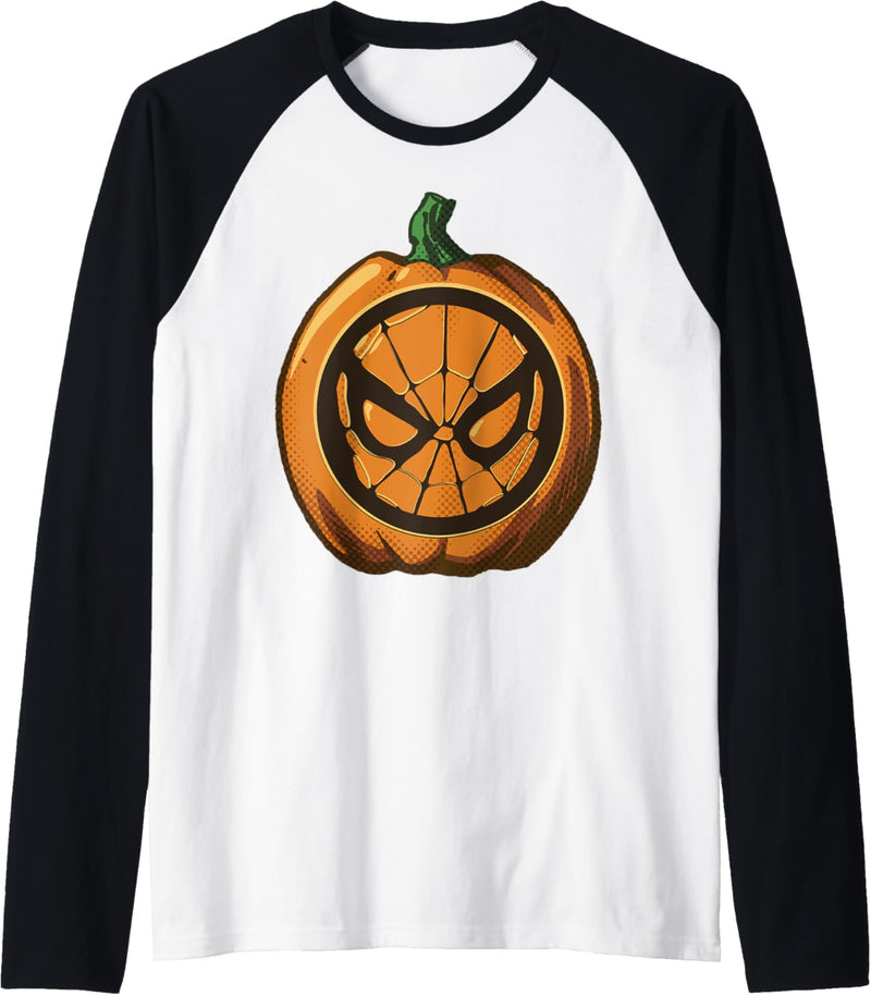 Marvel Spider-Man Halloween Pumpkin Raglan