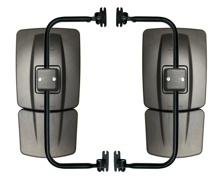 2x Aussenspiegel 435x223 und Spiegelhalter für New Holland, CaseIH Formall, LUXXUM, Styer Kompakt