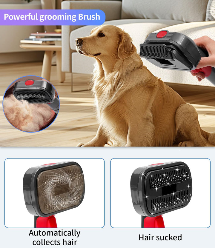 Haustier Staubsaugeraufsatz, 2 in 1 Hundehaar für Dyson Staubsaugerbürste Kompatibel, mit Dyson Gen5