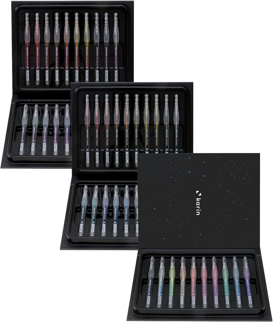 DECOGEL 1.0 COSMIC COlLECTION 50 FARBEN + 10 ERSATZMINEN