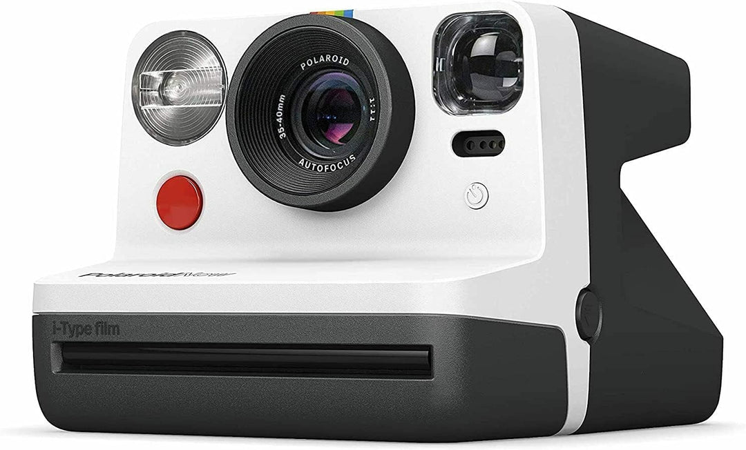 Polaroid Now Sofortbildkamera i-Type – Schwarz &amp; Weiss Schwarz &amp; Weiss Keine Filme Kamera Kamera, Sc
