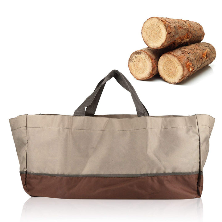 Kaminholz Tragetasche, Grosse Kapazität Wasserdicht für Holzscheite und Brennholzaufbewahrung, Trans