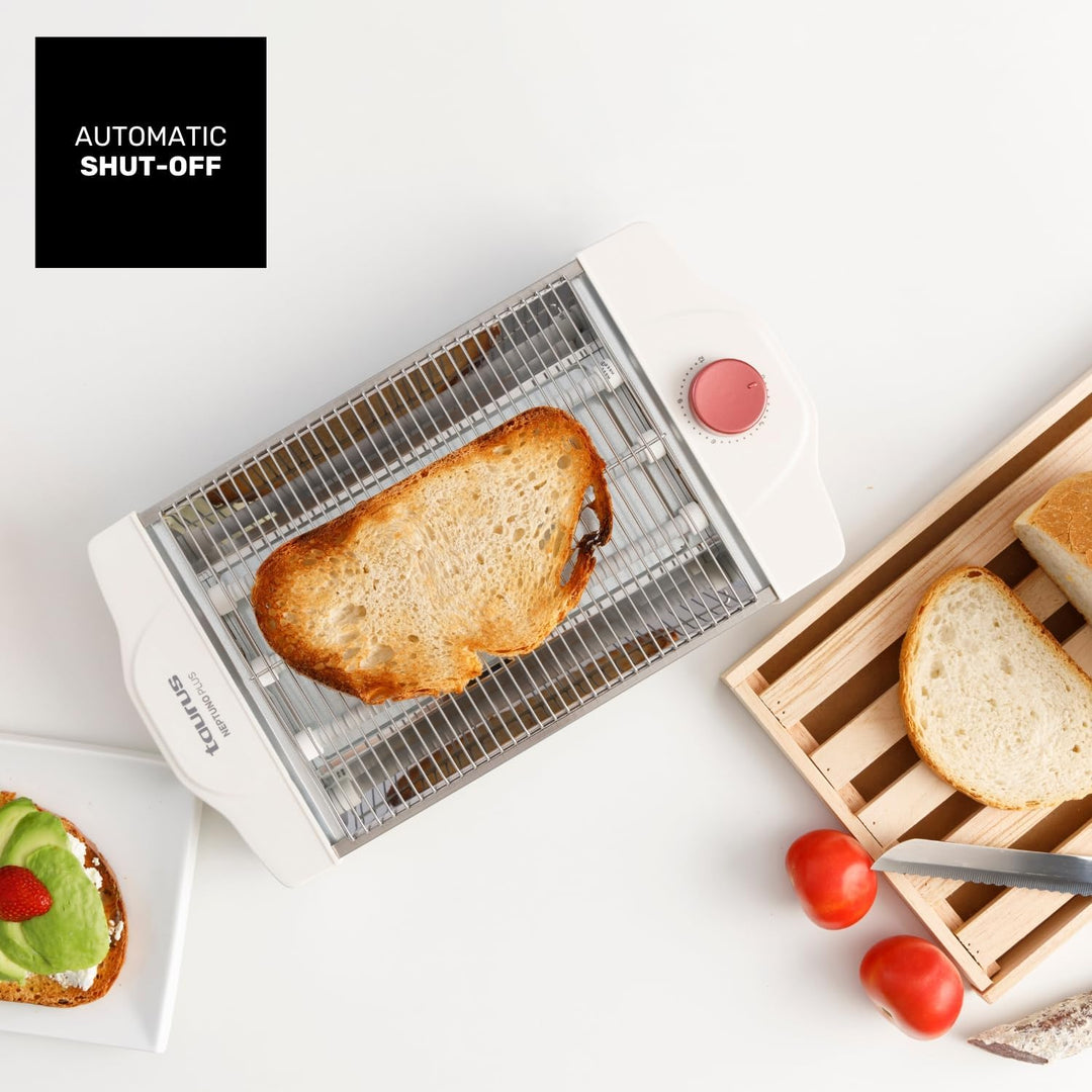 Taurus My Toast Toaster | Mit langem und extra breitem Schlitz | Kunststoff | Mehrfarbig 3 flache Wi