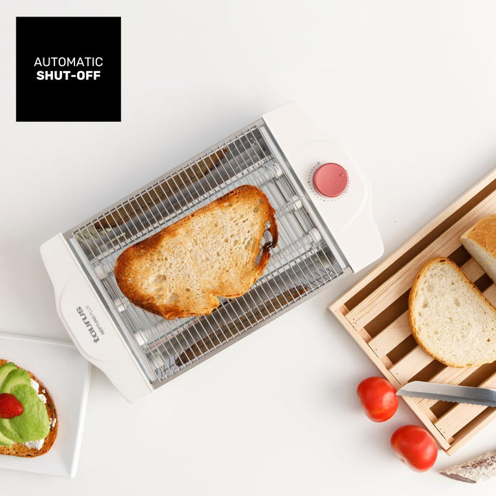 Taurus My Toast Toaster | Mit langem und extra breitem Schlitz | Kunststoff | Mehrfarbig 3 flache Wi