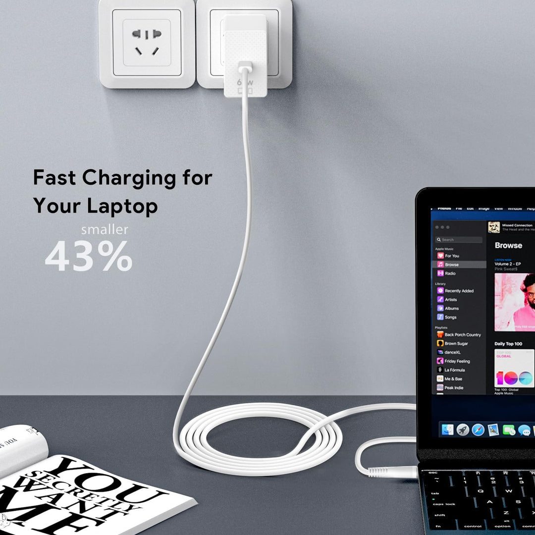 KFD Netzteil 65W Ladegerät USB-C GaN Netzteil für DJI Flip, Neo, Avata 2, Avata, Mavic 4 Pro, Mavic