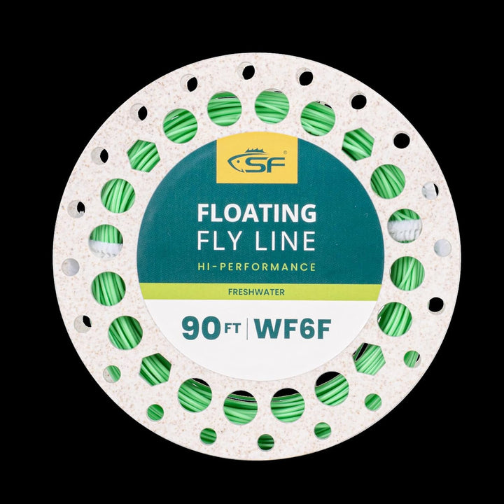 SF Fliegenfischschnur mit Zwei geschweissten Schlaufen, schwimmendes Gewicht, Forellenfliegenschnur,