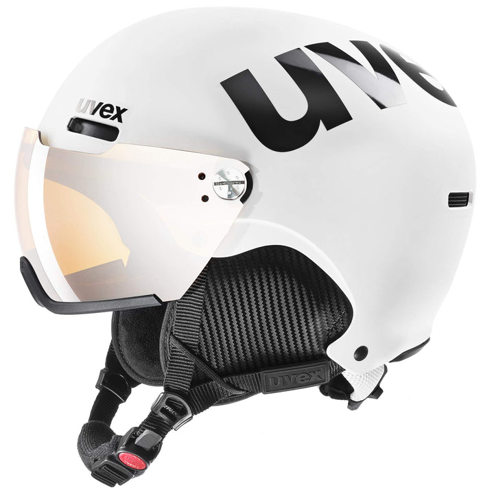 uvex hlmt 500 visor - Skihelm für Damen und Herren - mit Visier - individuelle Grössenanpassung Sing