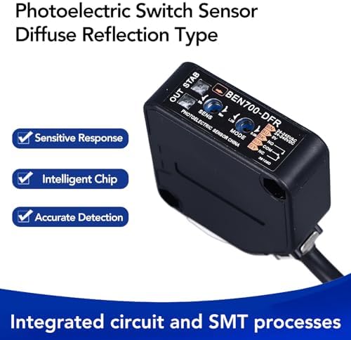 Fotoelektrischer Schalter – Fotoelektrischer Strahlsensor, Dämmerungssensor, Hochpräziser Infrarot N