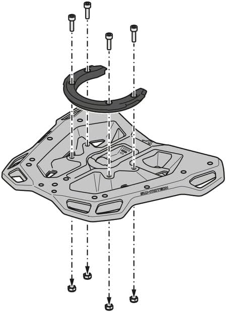 SW-MOTECH Motorrad-Gepäckträger Quick-Lock Street-Rack GPT.04.882.16000/B für KTM, Unisex, Tourer, G