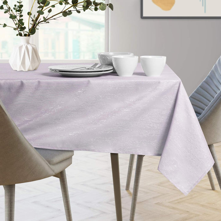 AmeliaHome Tischläufer Set 35x250 cm und 115x250 cm Lotuseffekt Wasserabweisend Schlangenhautmuster