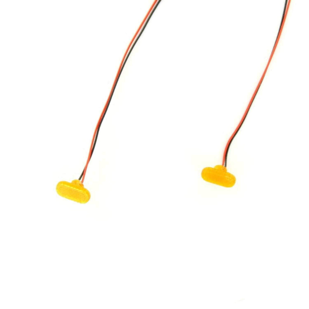 Carson 907382 1:14 7,2-12V Begrenzungsleuchte orange, RC, Zubehör für Tamiya Trucks, Ersatzteile, Tu