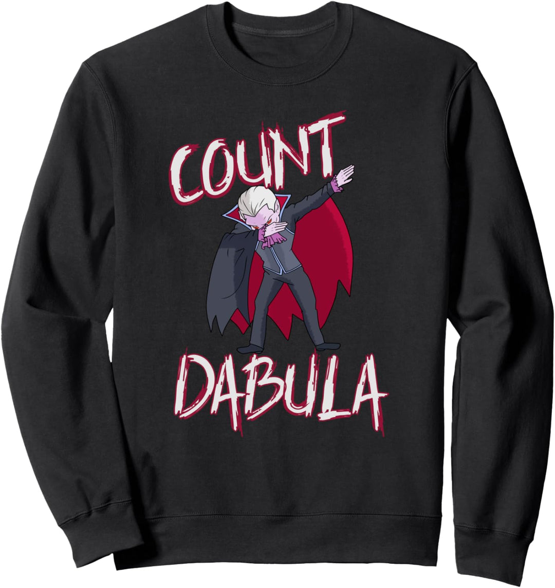Halloween-Tupfen Dracula Graf Dabula Sweatshirt