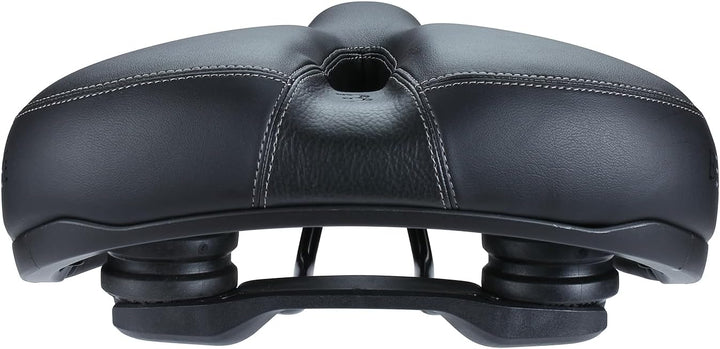 BBB Cycling SoftShape Relaxed Anatomischer Fahrradsattel I Bequemer Fahrradsitz Unisex I Komfortable