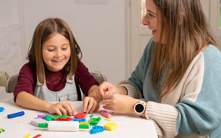 Jovi Plastilin, leicht formbare Modelliermasse für Kinder ab 2 Jahren, 30 Stangen je 50g, Neonfarben