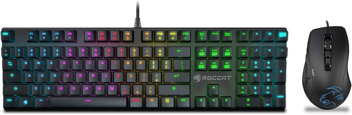 Roccat Sense Vital Force Hybrid Gaming Mauspad - Höchstmass an Präzision, extra stark vernähter Rand