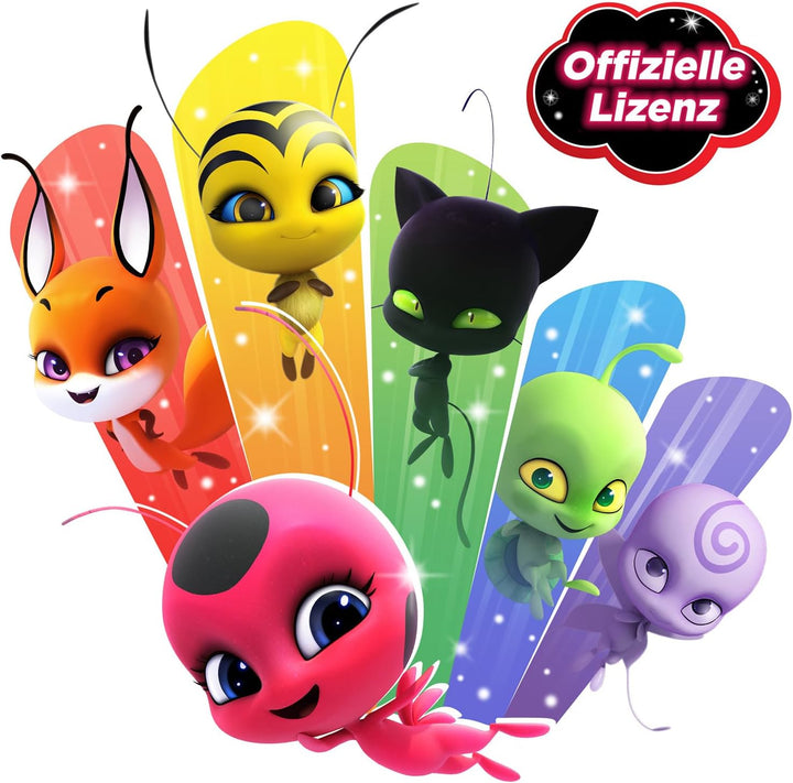 BANDAI - Miraculous Ladybug - Weiches Stofftier 15cm - Plagg - P50692, Plagg
