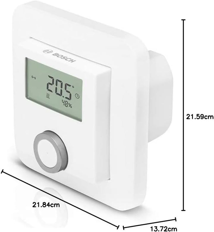Bosch Smart Home Raumthermostat für Fussbodenheizungen mit kabelgebundener Steuerung, 230 V, kompati