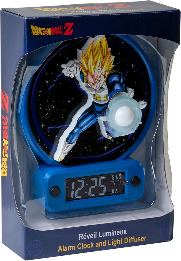 Teknofun 811350 Ball Z Alarm Clock & Lampe Vegeta Blau