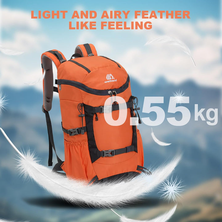 jianyana Wanderrucksack 30L Trekkingrucksack Reiserucksack Wasserdichter Campingrucksack für Wandern