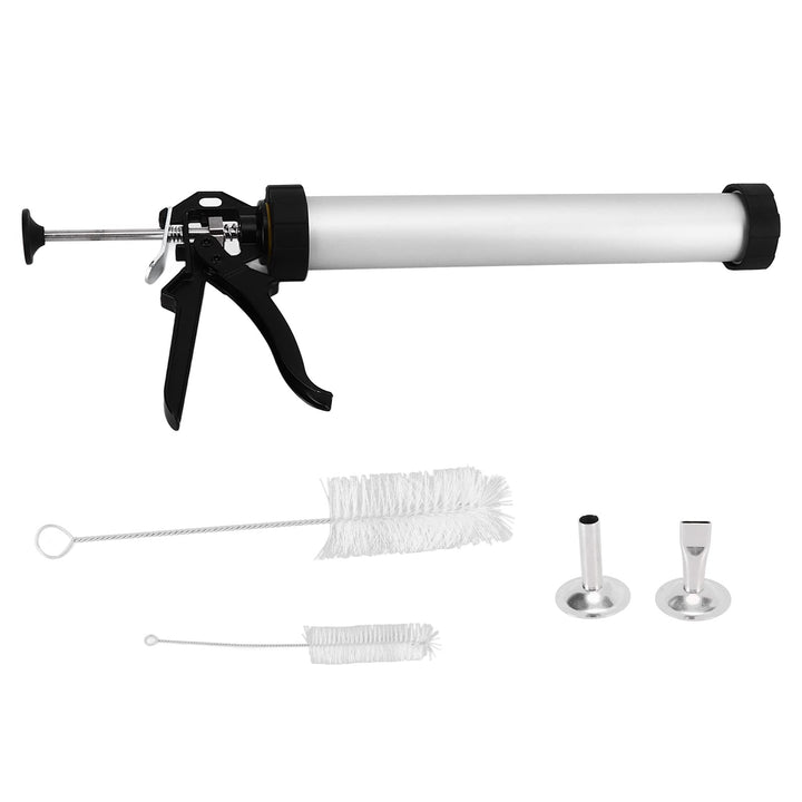 Jerky Gun 15 Zoll Beef Stick Maker Leicht zu Reinigende Aluminiumlegierung Edelstahl Beef Gun Cookin