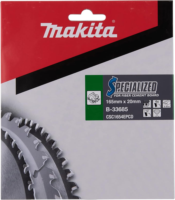 Makita Specialized Saegeblatt, 165 x 20 mm, 4Z, B-33685