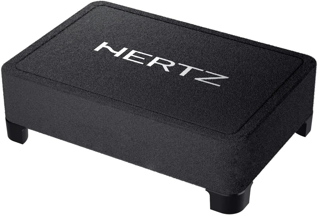 Hertz MPBX 250 S2 – 25-cm Gehäuse-Subwoofer, 500W RMS, 2Ω, 25–400 Hz Frequenzgang, Schwarz, Plug-and