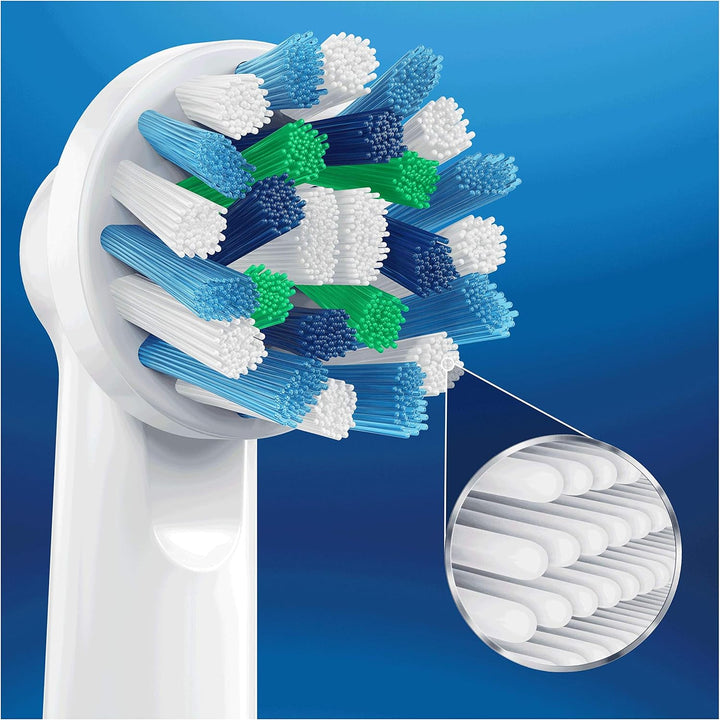 Braun Oral-B Crossaction 8er+2 Aufsteckbürsten/Aufsätze, Modell 2014 Braun 10er Pack, Braun 10er Pac