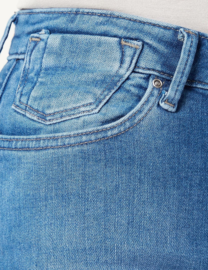 ONLY Damen Onlforever High Sk des Dnm L / 32L Medium Blue Denim, L / 32L Medium Blue Denim