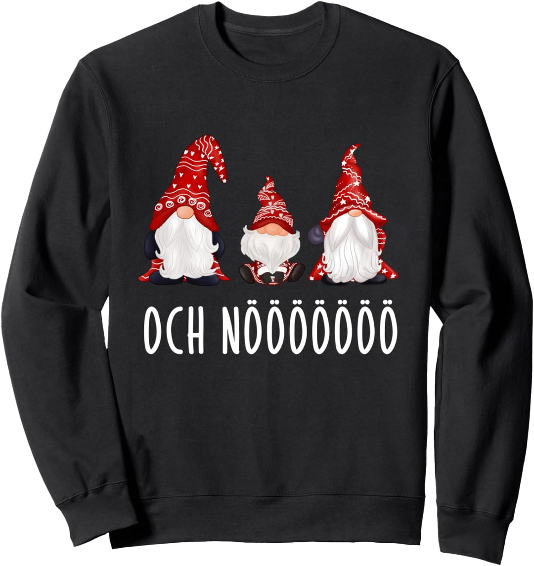 Süsse Grumpy Weihnachten Xmas Wichtel Lustig Spruch Sweatshirt