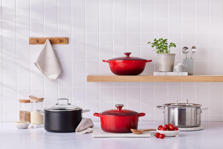 Le Creuset Signature La Marmite aus Gusseisen, Ø 26 cm, Für alle Herdarten und Induktion geeignet, V