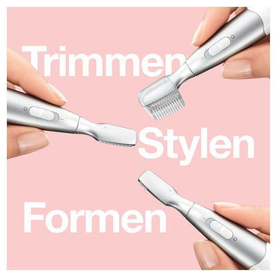 Braun Augenbrauen Trimmer Damen, Präzisionstrimmer für Trimmen / Stylen / Formen / Konturenanpassung