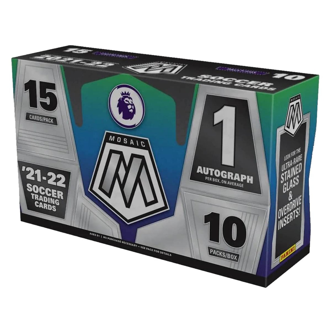 Panini 2021/22 Mosaic Premier League EPL Soccer (Fussball) Hobby Box