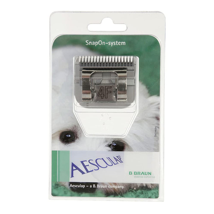 Kerbl GT364 SnapOn Aesculap Scherköpfe, 4F Scherkopf, 9.5mm Schnittlänge, 50 Stück