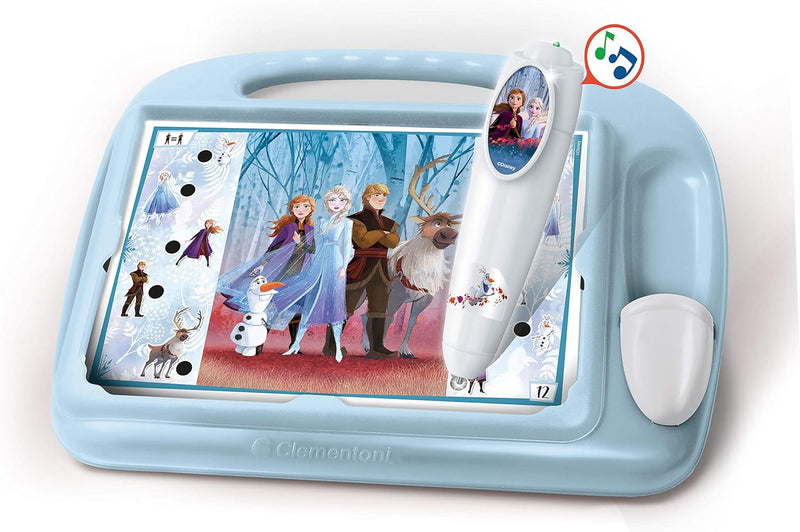 Clementoni 16186 Travel Quiz Frozen 2 Disney Spiel, Mehrfarbig, Travel Quiz Frozen 2