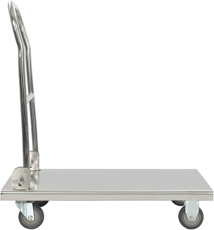 vidaXL Plattformwagen Transportwagen Handwagen Sackkarre Lagerwagen Transportkarre Klappwagen 82x53x