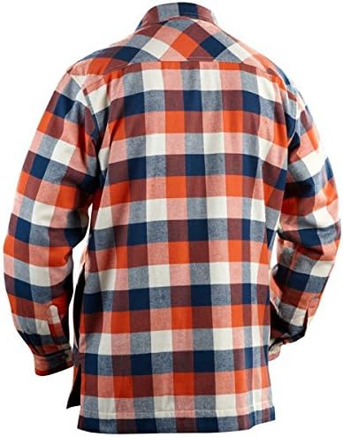 Blakläder Flannel-Hemd gefüttert Grösse, 1 Stück, Dunkelgrau/Schwarz