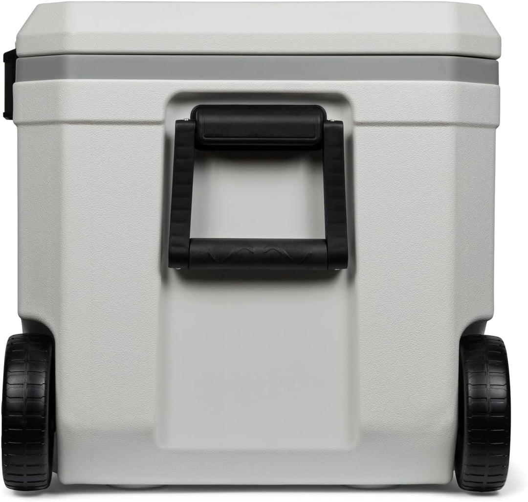 Steamy Marine 70 Roller Kühlbox mit Rollen, 70 Liter, Weiss