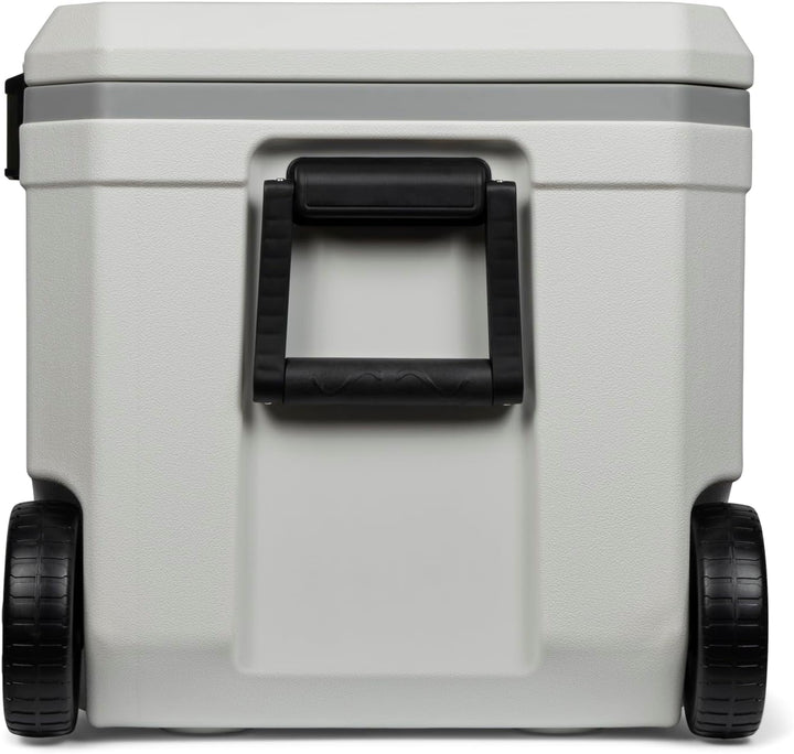 Steamy Marine 70 Roller Kühlbox mit Rollen, 70 Liter, Weiss