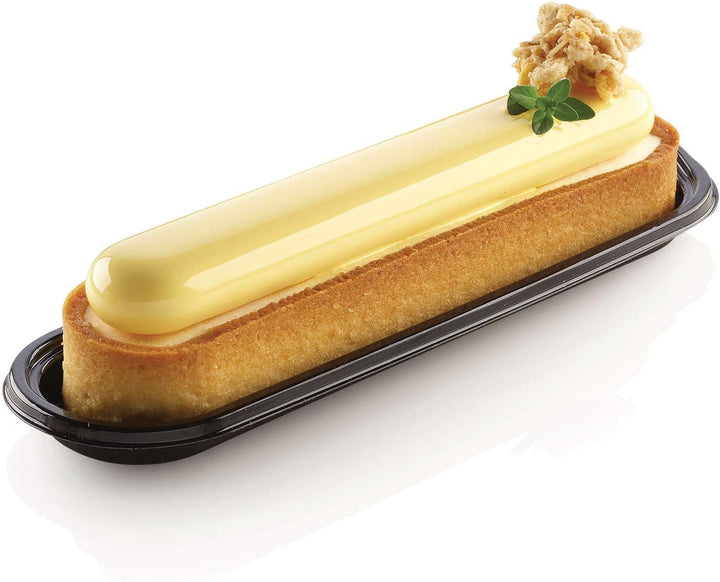 Euroshoppingonline Kit Tarte Ring Oblong 146x34 Silikonform, Silikon