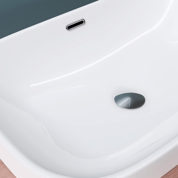 Mai & Mai: Einbauwaschbecken mit Nano-Beschichtung, Keramik in weiss Brüssel5082 Weiss | Modell Br50